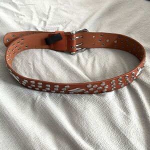 Urban outfitters studded belt size small